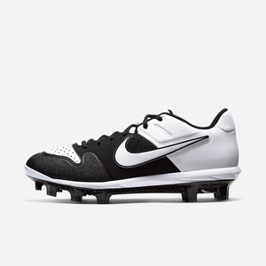 Crampon Baseball Nike Alpha Huarache Varsity Low MCS Noir 1459-302 Black/White Homme | WBZ-98468912